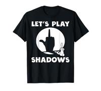 Let's Play Shadows Funny Shadow Puppetry T-Shirt