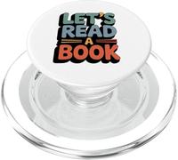 Let's Read a Book for Book Lovers PopSockets PopGrip for MagSafe