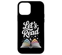 Let's Read Book Nerd Reading Book Lover Librarian Teacher Case for iPhone 12 mini