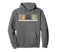 Let's Read for Book Lovers Pullover Hoodie