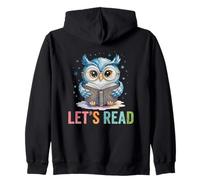 Let's Read for Book Lovers Zip Hoodie