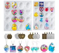 LET'S RESIN Cabochon Gems Resin Molds Silicone