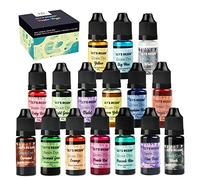 LET'S RESIN Epoxy Resin Pigment 16 Color Liquid Resin Dye