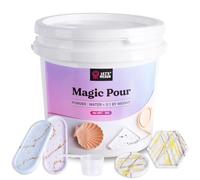LET'S RESIN Resin Casting Powders 3000g,20~30 Minutes De-Mold Ceramic Resin