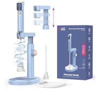 LET'S RESIN Upgraded Rechargeable Resin Mixer with Stand，3-Speed Epoxy Mixer with Minimizing Bubbles, Electric Resin Mixing Tool For Epoxy Resin, Silicone, Paint, DIY Crafts (Included 2 Sizes Paddles)