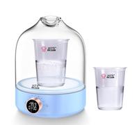 LET'S RESIN Upgraded Resin Bubble Remover, Eliminate 99% Bubble in 5-9 Minutes, 99Kpa with Digital Display, Bigger Capacity, Timer for Epoxy Resin Casting, Art Crafts, Jewellery Making(UK Plug)