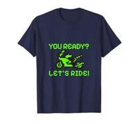 Lets Ride Adventure Motorcycle Enthusiast Design for Men T-Shirt