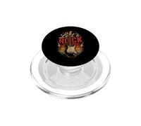Let's ROCK Vintage Guitar Retro Music Lover Art PopSockets PopGrip for MagSafe