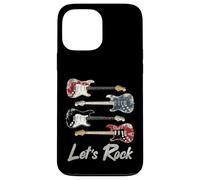 Let's Rock Vintage Guitars, Rock'n Roll Guitarist, Rock Band Case for iPhone 13 Pro Max