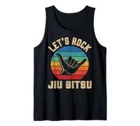Let's Roll Gi Jiu Jitsu Hand Brazilian BJJ Player Tank Top