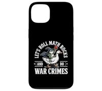 Let's Roll Math Rocks And Do War Crimes Frog Meme Goose Meme Case for iPhone 13