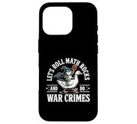 Let's Roll Math Rocks And Do War Crimes Frog Meme Goose Meme Case for iPhone 16 Pro