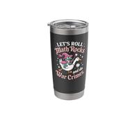 Let's Roll Math Rocks and Do War Crimes Frog Meme Goose Meme Stainless Steel Insulated Tumbler