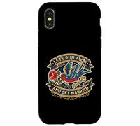 Lets Run Away And Get Married Elopement Couple Case for iPhone X/XS