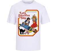 Let's Sacrifice Toby Activities for Children Spell Circle T-Shirts Unisex Men Tee Shirt White M