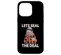 Let's Seal The Deal Seals Sea Lion Chubby Water Animals Case for iPhone 14 Pro Max