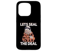 Let's Seal The Deal Seals Sea Lion Chubby Water Animals Case for iPhone 15 Pro