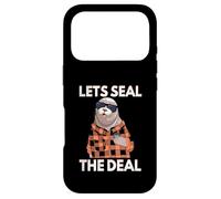 Let's Seal The Deal Seals Sea Lion Chubby Water Animals Case for iPhone 17 Pro