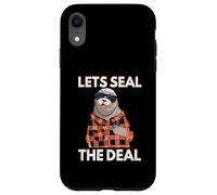 Let's Seal The Deal Seals Sea Lion Chubby Water Animals Case for iPhone XR