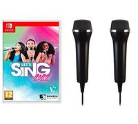 Let's Sing 2022 + 2 Microphones Double Mic Bundle (Nintendo Switch)