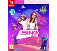 Let’s Sing 2025 2 Mic Pack UK Edition Nintendo Switch Karaoke Game, New