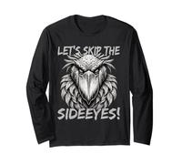 Let's Skip The Sideeyes Shoebill Stork Parenting Long Sleeve T-Shirt