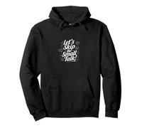 Let's Skip the Small Talk - Minimal & Witty Pullover Hoodie