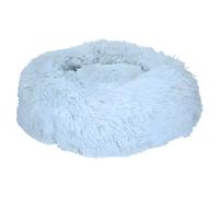 Lets Sleep Donut For Dogs Light Gray | Soft & Comfortable | Stress Relief