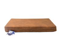 Lets Sleep Mellow Mattress Orthopedic Dog Bed Cognac, Memory Foam