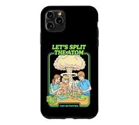 Let's Split The Atom Funny Physics Nuclear Energy Book Cover Case for iPhone 11 Pro Max