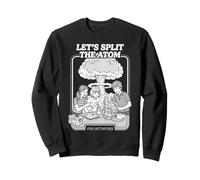 Let's Split The Atom Funny Physics Nuclear Energy Book Cover Sweatshirt