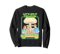 Let's Split The Atom Funny Physics Nuclear Energy Book Cover Sweatshirt