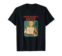 Lets Start A Cult Blackcraft Funny Dark Humor Sarcastic T-Shirt
