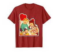 Let's Start a Cult Funny Hipster Ironic Pun T-Shirt, Men, Cranberry Red, XX-Large