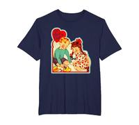 Let's Start a Cult Funny Hipster Ironic Pun T-Shirt, Men's Big and Tall, Navy Blue, 2X Tall