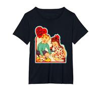 Let's Start a Cult Funny Hipster Ironic Pun T-Shirt, Women's Plus, Black, 2X