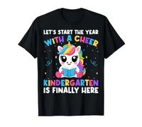 Let's Start the Year with a Cheer Kindergarten - Kinder T-Shirt