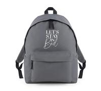Let's Stay In Bed Nap Sleep Backpack Rucksack 18L Bag - 42 x 31 x 21cm