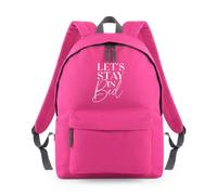 Let's Stay In Bed Nap Sleep Backpack Rucksack 18L Bag - 42 x 31 x 21cm