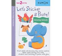 Let's Sticker And Paste! Amazing A (Kumon First Steps Workbooks): Ages 2 and Up