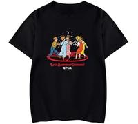 Let's Summon Demons! Merch Sam and Colby T-Shirts Print Tee Unisex Fashion Funny Casual Short Sleeve Streetwear Tee Black XS-4XL