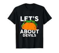 Let's Taco About Devils T-Shirt Halloween Costume Shirt T-Shirt
