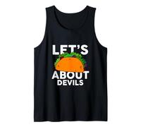 Let's Taco About Devils T-Shirt Halloween Costume Shirt Tank Top