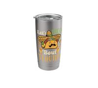Let's Taco Bout Tequila Taco Tuesday Tacos and Tequila Stainless Steel Insulated Tumbler