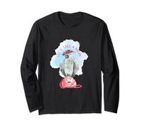Let's Take a Break - Sleepy African Grey Parrot Long Sleeve T-Shirt