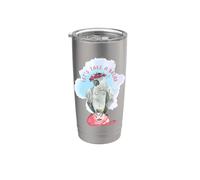 Let's Take a Break - Sleepy African Grey Parrot Stainless Steel Insulated Tumbler