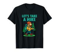 Let's Take a Hike Funny Hiking Graphic T-Shirt