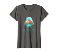 Lets Take A Trip! T-Shirt, Women, Asphalt Grey, Large