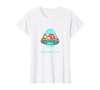 Lets Take A Trip! T-Shirt, Women, White, Small