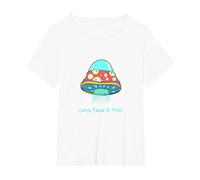Lets Take A Trip! T-Shirt, Women's Plus, White, 2X